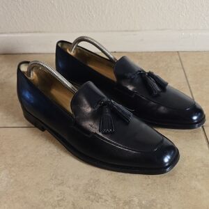 Cole Haan Classic Black Tassel Loafers